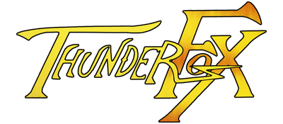 Thunder Fox logo for Sega Genesis